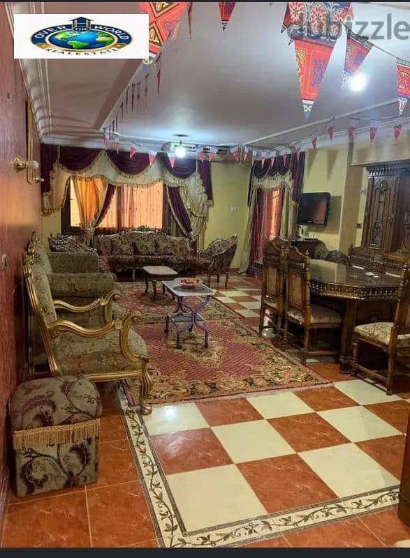 Furnished apartment for rent in Zahraa El Maadi 0 Furnished apartment for rent in Zahraa El Maadi 0
