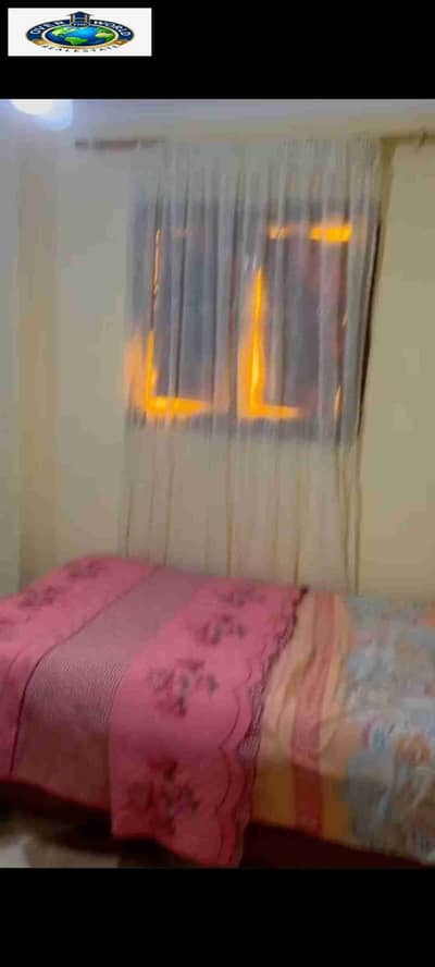 Furnished apartment for rent in Maadi, Ahmed Zaki Street, near the metro station. It consists of two bedrooms, a reception, a bathroom, and a kitchen on the tenth floor with an elevator.