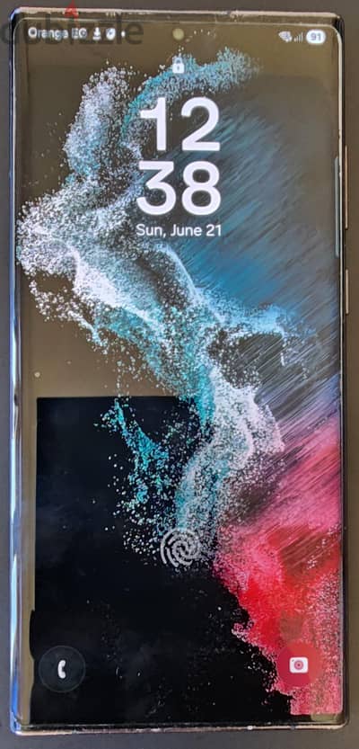 Samsung S22 Ultra شاشه اصليه خلع