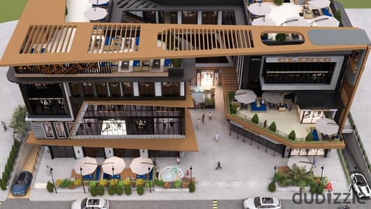 Administrative Office for Sale – 43 sqm – 4th Floor – Direct Plaza View – Rekaz El Shorouk 3 Mall  Prime location on Gamal Abdel Nasser Axis, direct