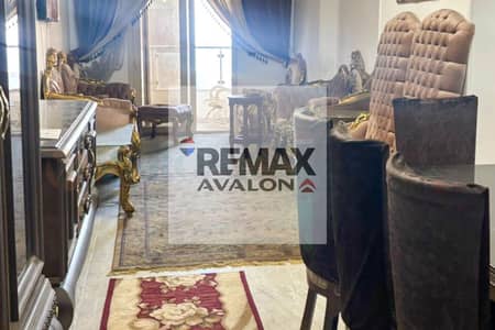 شقة للإيجار مرخصة و فيو بحر 140م الابراهيميه (ش تانيس)