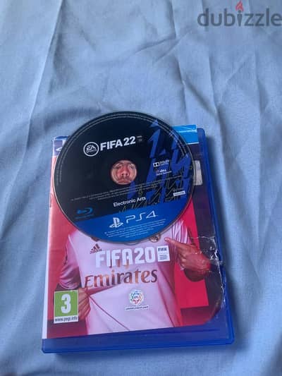 للبيع اسطوانة فيفا 22 - Fifa 22 - Ps4  بدون علبة