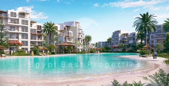 Two-bedroom chalet for sale in the Lagoon phase, ready for occupancy in 2028. Prime location with panoramic views of the lagoon. 5% down payment. Two-bedroom chalet for sale in the Lagoon phase, ready for occupancy in 2028. Prime location with panoramic views of the lagoon. 5% down payment.