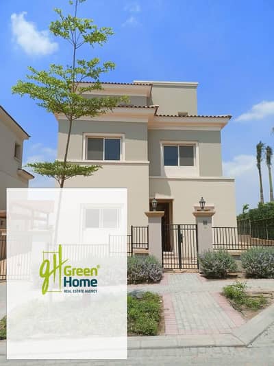 فيلا جاهزة للاستلام الفوري للبيع في أب تاون كايرو إعمار متشطبة بالمطبخ والتكييفات Uptown Cairo Emaar