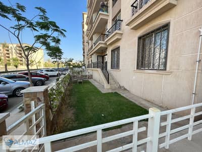 A great deal on a furnished 180 sqm apartment with a garden for rent in Al Rehab City, Block 112, near all Al Rehab services and main roads.