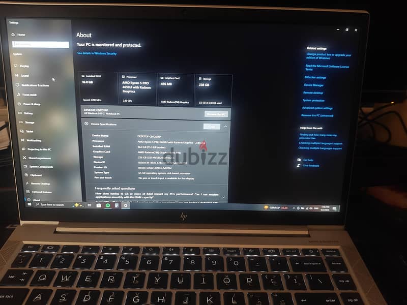 HP EliteBook 845 G7 1