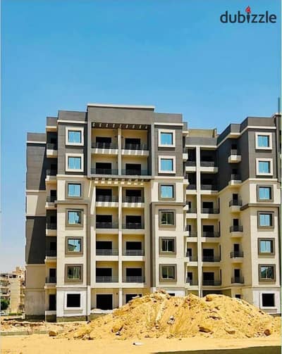 For sale: a fully finished apartment in Mayan Al Shorouk compound on the Suez Road, opposite Open Air Madinaty, with a down payment of 770,000 and ins