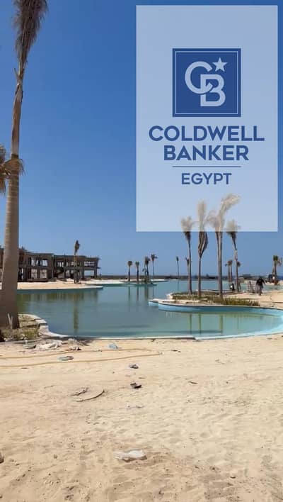 Apartment 75m terrace for sale, fully finished with a direct sea view in Cali Coast, Ras El Hekma – North Coast - 1 bedrooms