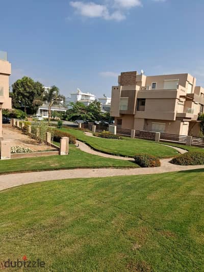 Twin house for sale in Rios Compound, Eastern Extensions, at a special price and with a large area (ground, first, and second floors).