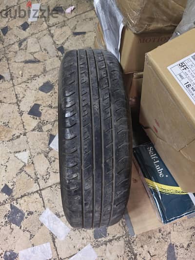 طقم كاوتش مستعمل  عدد 4 بريدجستون  185/65/15