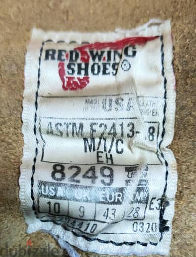 safety red wing