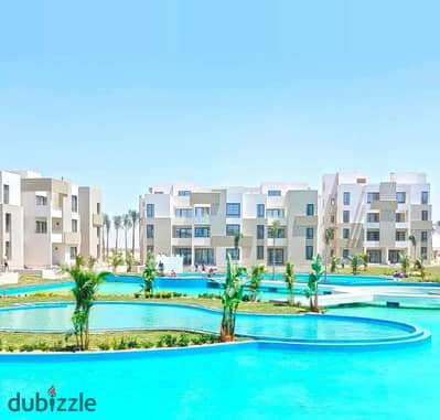 Chalet with cash discount, fully finished, immediate delivery in Zahra North Coast, walled with Hacienda Bay next to Marassi (zahra)
