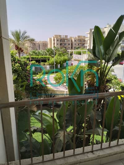 Corner apartment for rent at The Address, Sheikh Zayed, overlooking the landscape. Fully finished and fully furnished, ready to move in.