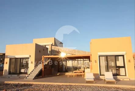 Ready to move resale villa in Baywest Soma Bay fully furnished high end luxury furniture 2 bedrooms 3 bathrooms cash only immediate delivery