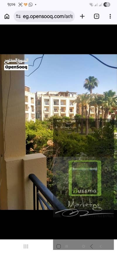 Apartment for rent with kitchen in Compound of Engineers Gardens, Sheikh Zayed, first floor