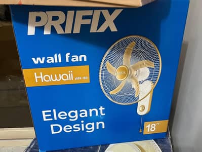 Prifix wall fan 18