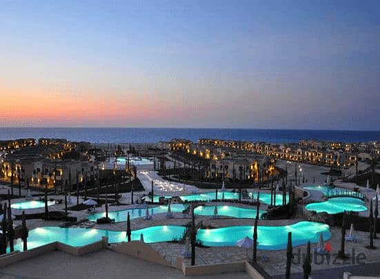 شاليه مفروش بالرووف للبيع في امواج سيدي عبدالرحمن - الساحل الشمالي - Amwaj north coast