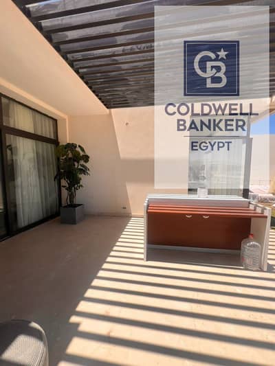 شاليه باقل مقدم وتشطيب كامل بالتكييفات 3 غرف 126م من اورا في سيلفر ساندس الساحل الشمالي بالتقسيط المريح يصل الى 8 سنوات