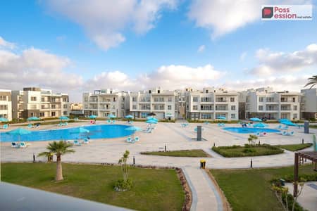 chalet for sale , fully finished with air conditioners in the heart of Ras El Hekma | Adjacent to La Vista, Mountain View DP: 850,000