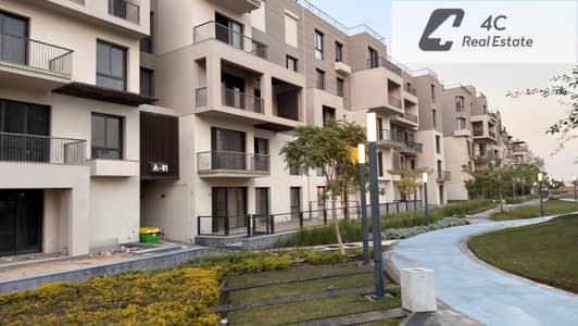 Apartment with garden for sale fully finished 160 m garden 50 m 3 bedrooms prime location in SODIC East New Heliopolis