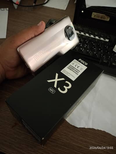 Xiaomi Poco X3 nfc بعلبته التفاصيل كامله ف الاعلان للبيع فقط