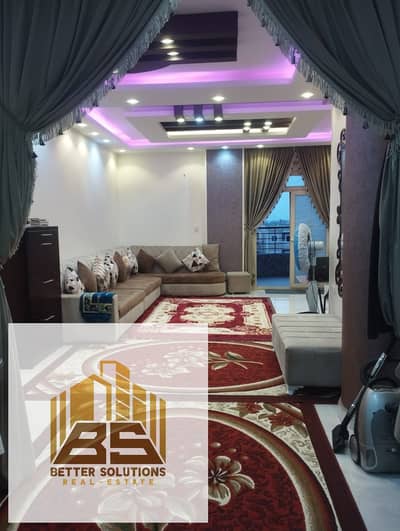شقه جاهزه للسكن الفوري في العبور الحي التاني