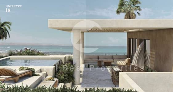 شاليه بإطلالة مباشرة على البحر بمقدم 5% وتقسيط يصل لـ10 سنين
