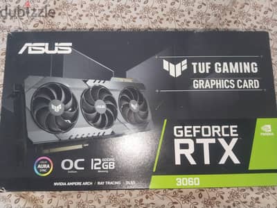 RTX3060 12 gb tuf OC 3 fans