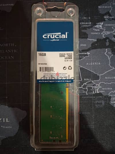 Crucial PC RAM 16GB DDR4 2666