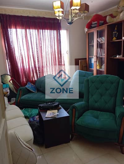 Apartment for rent in the best phase of Madinaty, B2 area, 6th floor, 3 bedrooms, 3 bathrooms (one master), at a special price.
