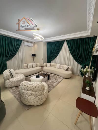 Villa for rent furnished for long and short term in my city Twin House Super Lux finishing hotel furnishings wide garden view