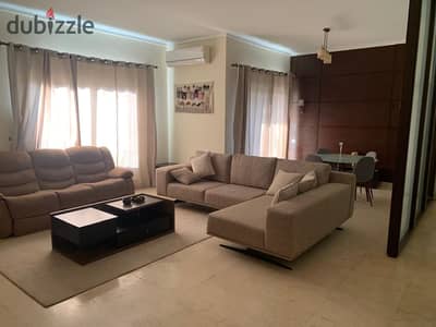 fully furnished apartment at new cairo near AUC 2 bedrooms and 2 bathrooms