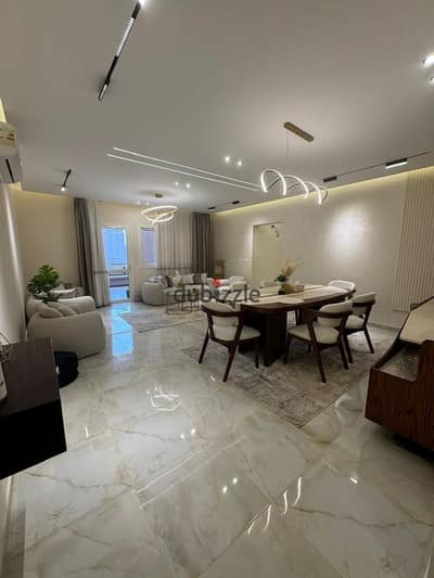 For sale an apartment in Madinty 200 m in B8 fully finished three rooms and two bathrooms with one bathroom removed and expanded over the kitchen sale because of the furniture for 14 million sale without furniture for 13 million