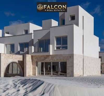 بخصم 24% و قبل زياده السيزون امتلك شاليه   متشطب بالكامل علي اعلي مصطبه في سيشور Seashore راس الحكمه الساحل الشمالي .