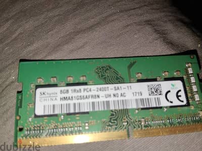 ram ddr4 8gb 2400 hz لاب توب