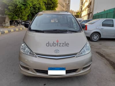 تويوتا بريفيا 2004 العائلية 8 راكب اعلى فئة ياباني فابريقة حالة مميزة
