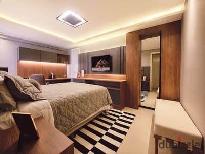 Next to Al Ahly Club, a 156m² apartment with private parking is for sale in Sheikh Zayed with a 10% down payment and the cheapest monthly installment.