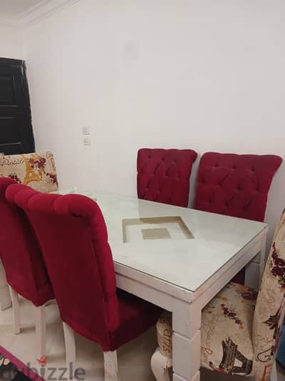 ترابيزة سفرة وكراسي