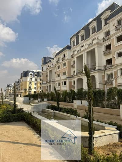 شقة بحديقة استلام فوري | 140م² + جاردن 140م² | لوكيشن مميز جدًا داخل MV Park – ماونتن فيو آي سيتي التجمع