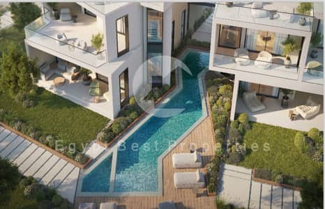 Last Villa Direct Sea View Fully Finished For Sale The Med Ras El Hekma with Instalment Up to 10 years By People & Places