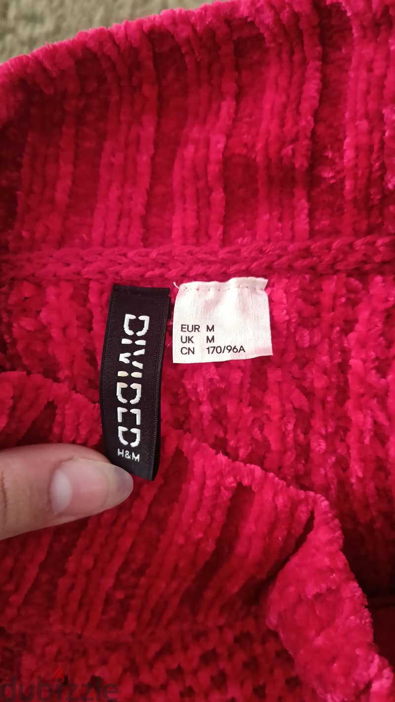 cropped knit sweater 1