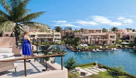 down payment and installments over 10 years Senior Chalet at hacienda ras elhekma -Fully finished with AC's