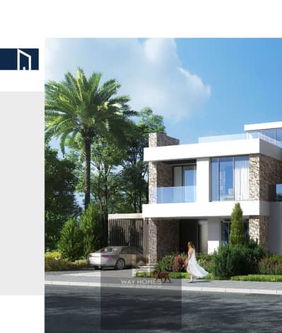 For sale in Madinaty, a villa Q1 195 sqm total, old contract with a 15-year installment plan, open view on the street and wide garden