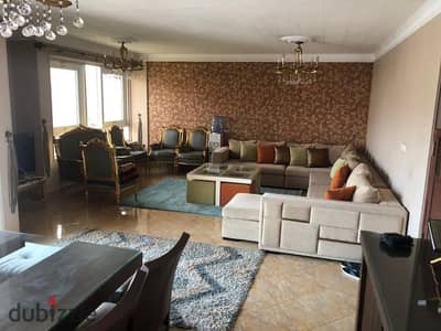Apartment for sale super lux finishing garden view ready to move in special price 168 squm 3 bedrooms in Al Rehab 1 - Phase 4 - New Cairo