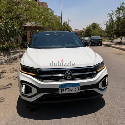 فولكسفاغن تي روك 2024 R line Volkswagen T-Roc فابريكا بالكامل