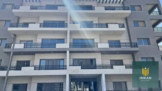 Furnished apartment with immediate delivery - in Mayan in Al Shorouk 2 directly opposite Madinaty - and has an open garden view