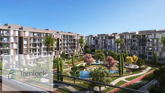 Apartment for sale in Begonia Compound, 2 bedrooms, 10% discount and 5% down payment | Near the American University, 10-year installments