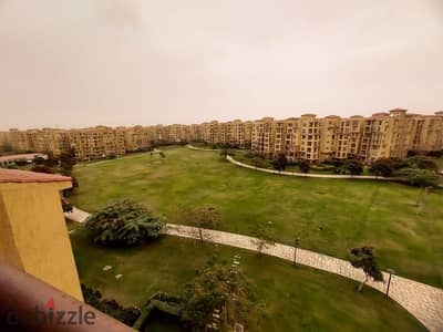 For sale, an apartment in Madinaty, model 300, area 175 meters, B1, on the largest wide garden, at a great price.