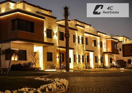 Corner twin house villa with 3 bedrooms in a prime location prime location in Azzar2 New Cairo Compound Fifth Settlement