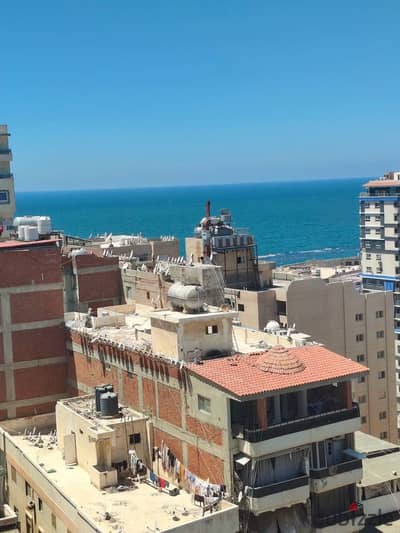شقة للبيع شارع سيدي بشر شارع خالد بن الوليد الرئيسي مساحة 100م الدور 17 السعر 2 مليون و 250 الف